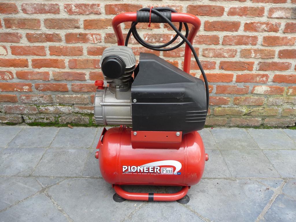 Pioneer Fini compressor, Ophalen, 6 tot 10 bar, Zo goed als nieuw, Minder dan 25 liter