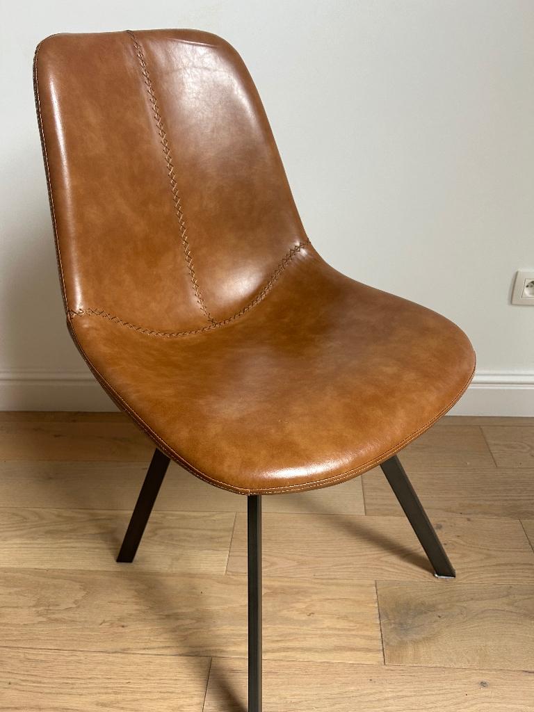 Set 6 Stoelen, Ophalen, Overige materialen, Bruin, Zo goed als nieuw