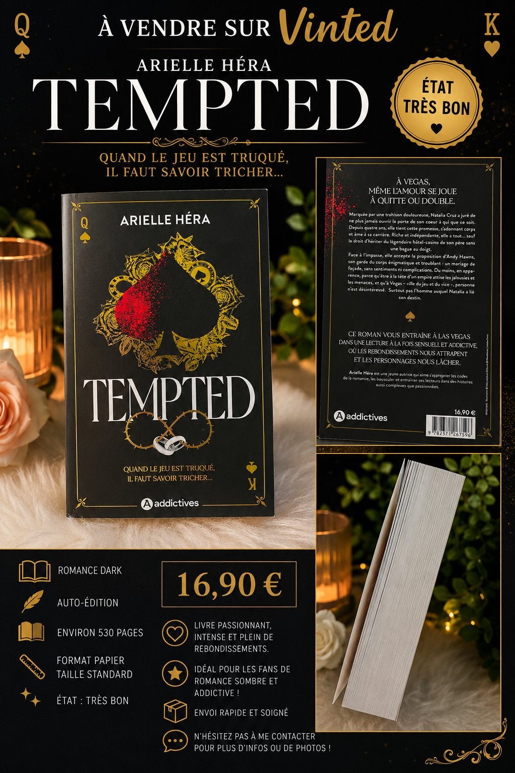 Tempted – Arielle Héra, Livres, E-books