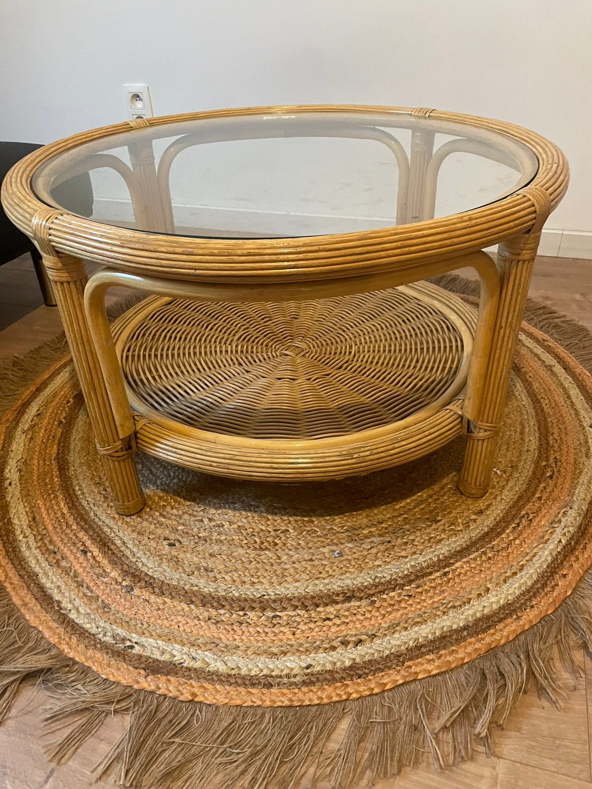 Rotan salontafel, Ophalen, Zo goed als nieuw