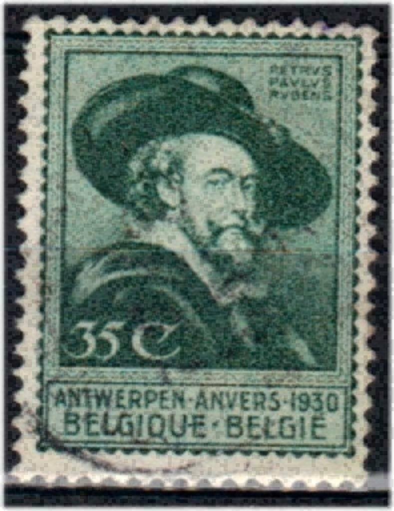 Belgique 1930 - Yvert/OBP 300 - Peter Paul Rubens (ST), Timbres & Monnaies, Envoi, Affranchi, Oblitéré, Art