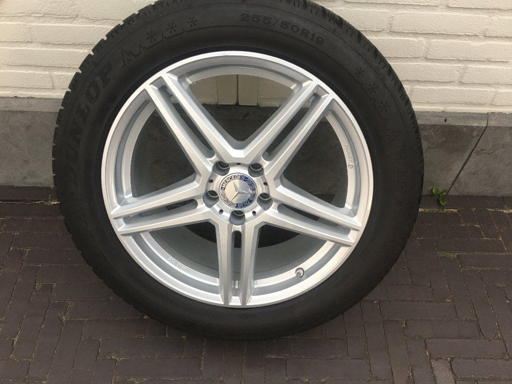 Mercedes GLC/GLE Velgen met winterbanden, Pneus et Jantes, Pneus hiver, 255 mm, Utilisé