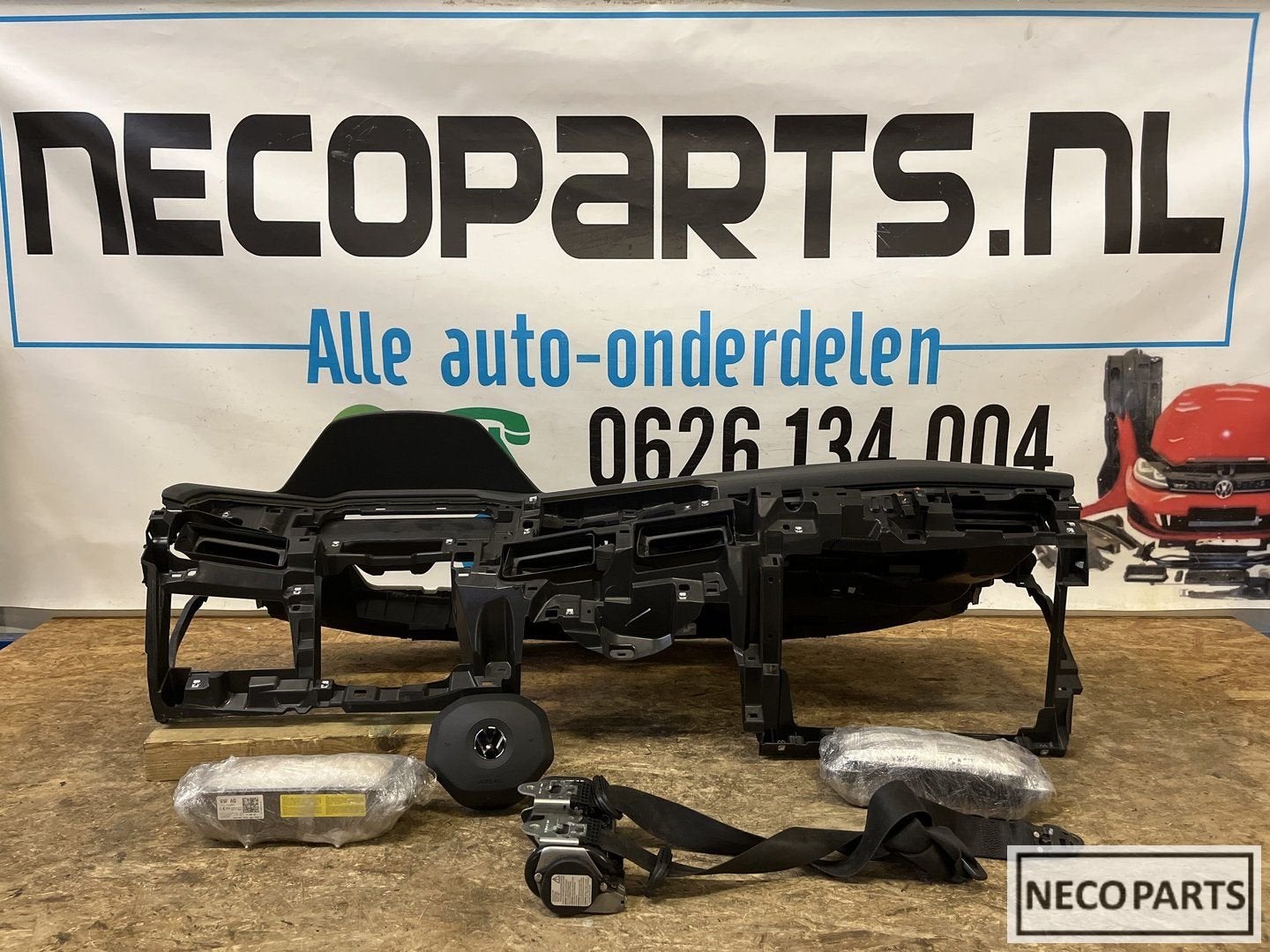 VOLKSWAGEN GOLF 8 GTI AIRBAG AIRBAGSET DASHBOARD ORIGINEEL, Volkswagen, -, Utilisé, -