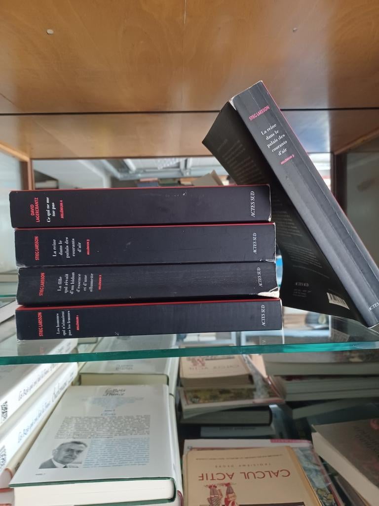 Millenium, série culte en 4 volumes, Larson, Livres, Enlèvement