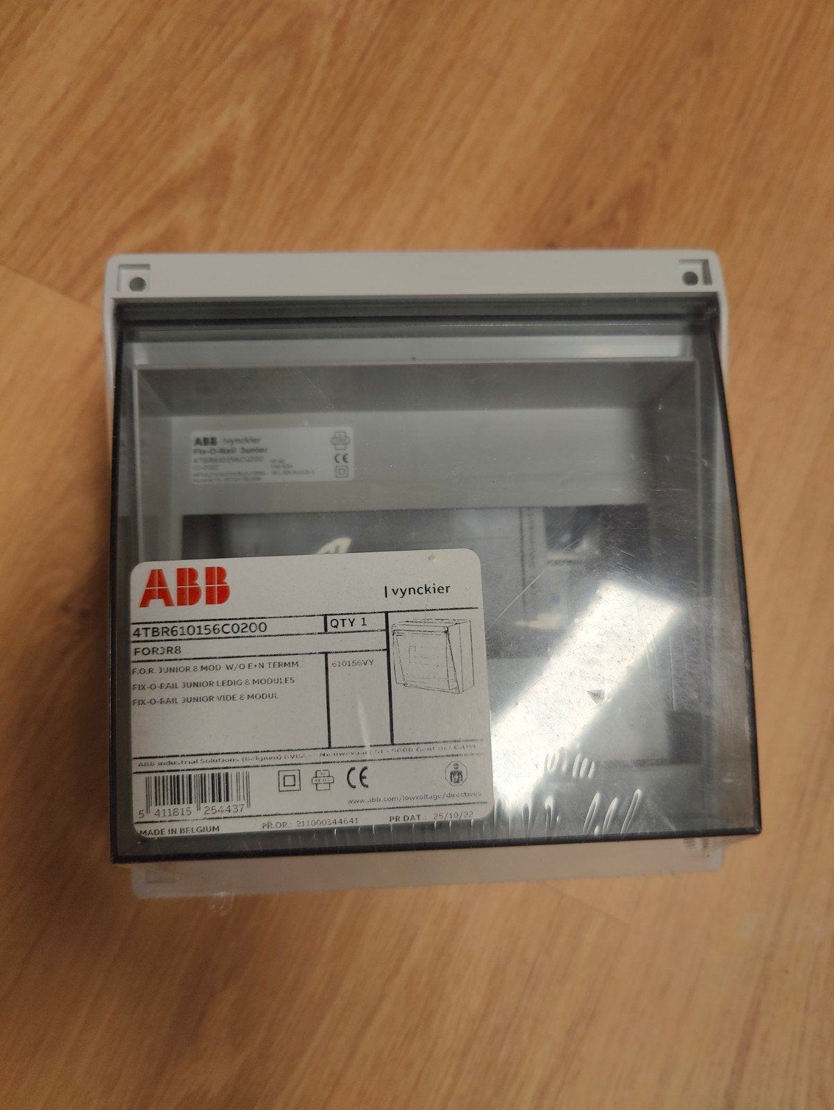 Coffret électrique ABB Vynckier Fix-O-Rail Junior – 8 module, Bricolage & Construction, Enlèvement ou Envoi, ABB