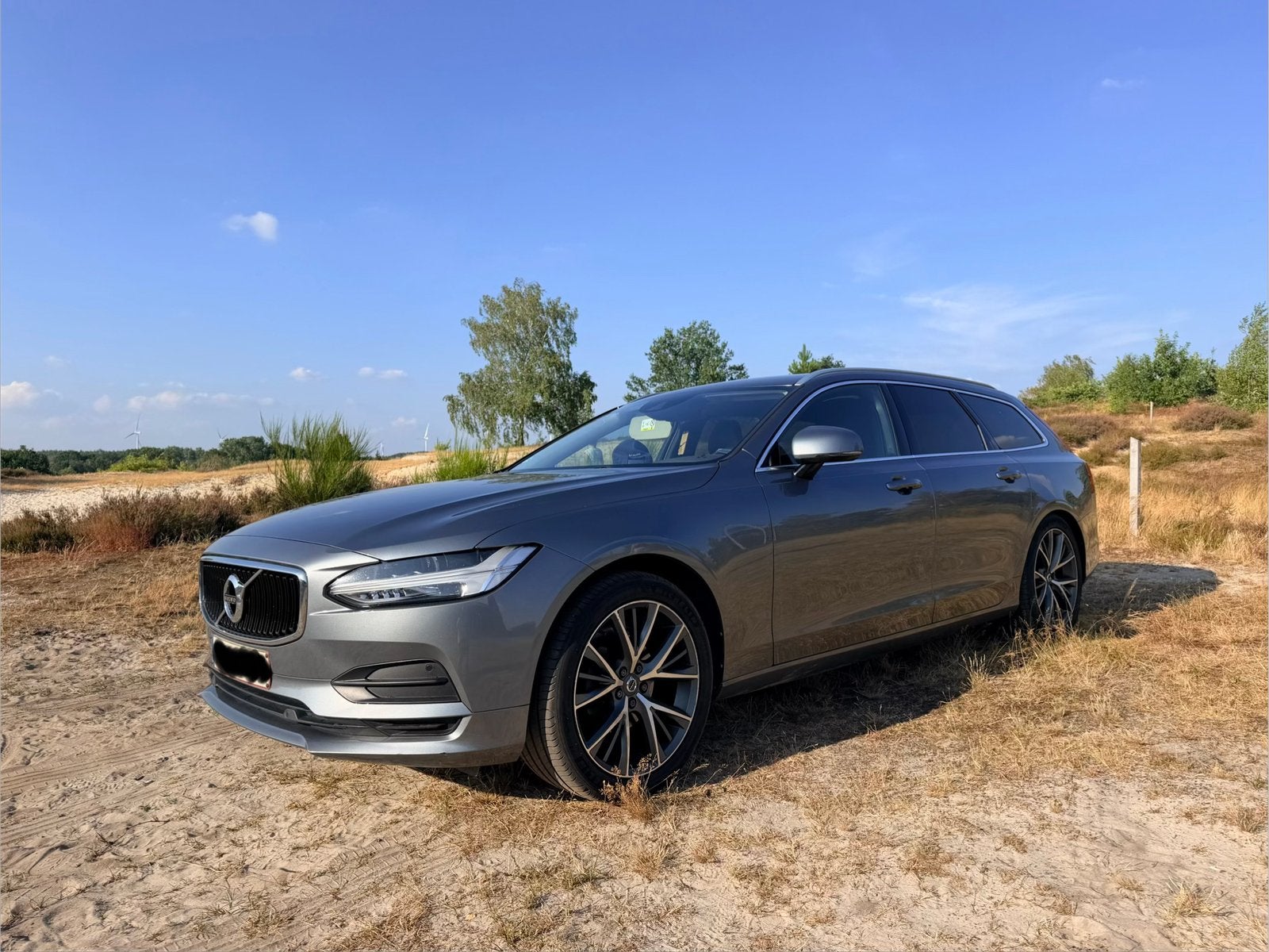 Volvo v90 D3 198.000km, Autos, Volvo, Cuir, Argent ou Gris, Achat, Euro 6