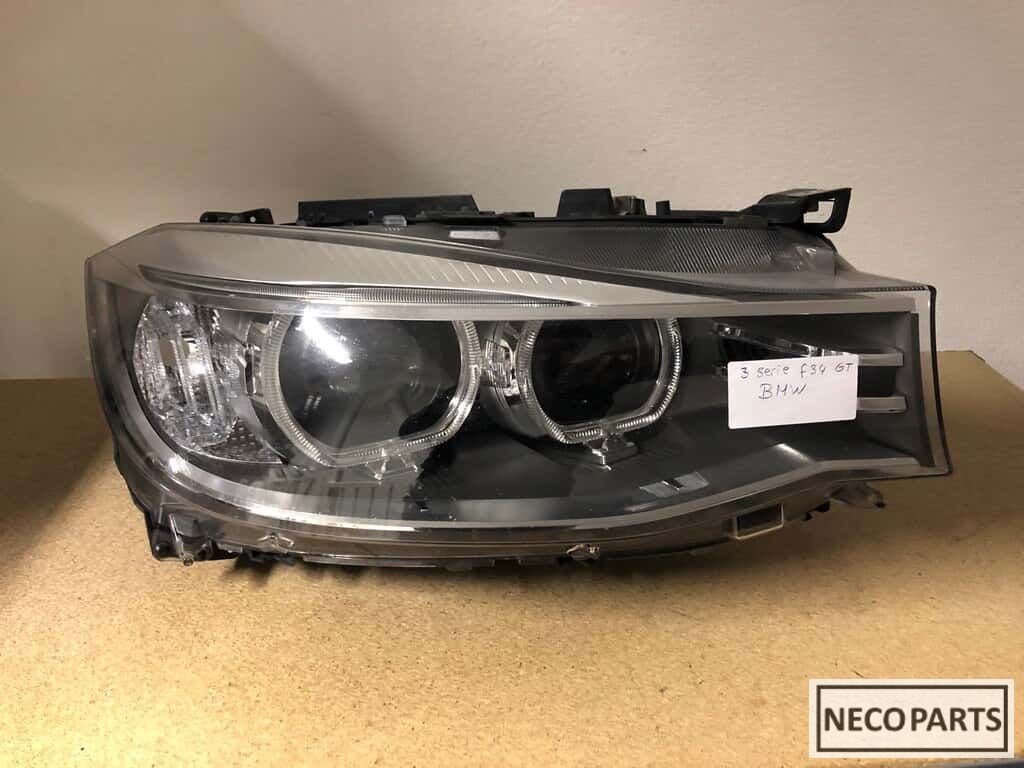 Bmw 3 serie gt f34 bi xenon led koplamp origineel links en r, -, Utilisé, -, Enlèvement ou Envoi