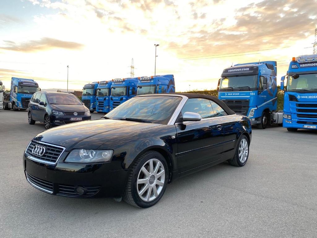 Audi A4 S line Cabrio 2L essence/2005/156000.km., Autos, Achat, Entreprise, Cabriolet, Boîte manuelle