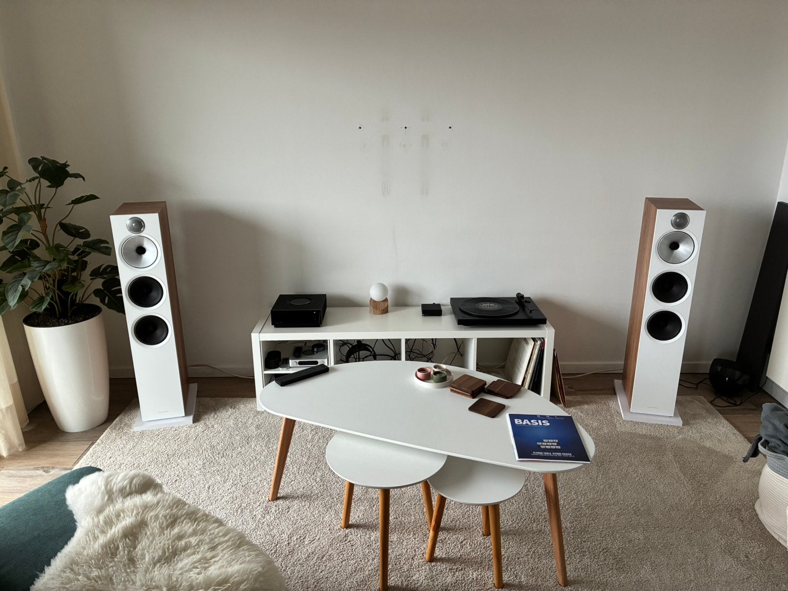 B&W 603 S3 oak speakers, Audio, Tv en Foto, Ophalen, Zo goed als nieuw, Vloerstaande luidspreker, Bowers & Wilkins (B&W)