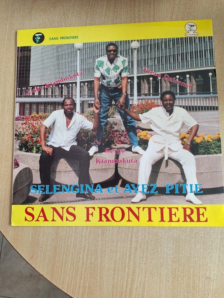 vinyle josky kiambukuta - selengina et ayez pitie, Ophalen, Zo goed als nieuw, Pop, LP