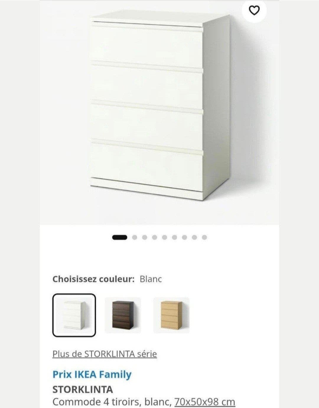 meuble ikea neuf, Maison & Meubles, Enlèvement ou Envoi, Neuf