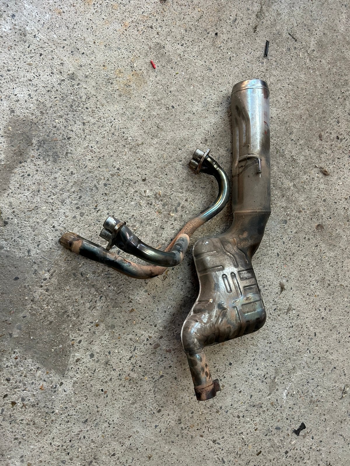 Uitlaat BMW R1100RT, Ophalen, Gebruikt