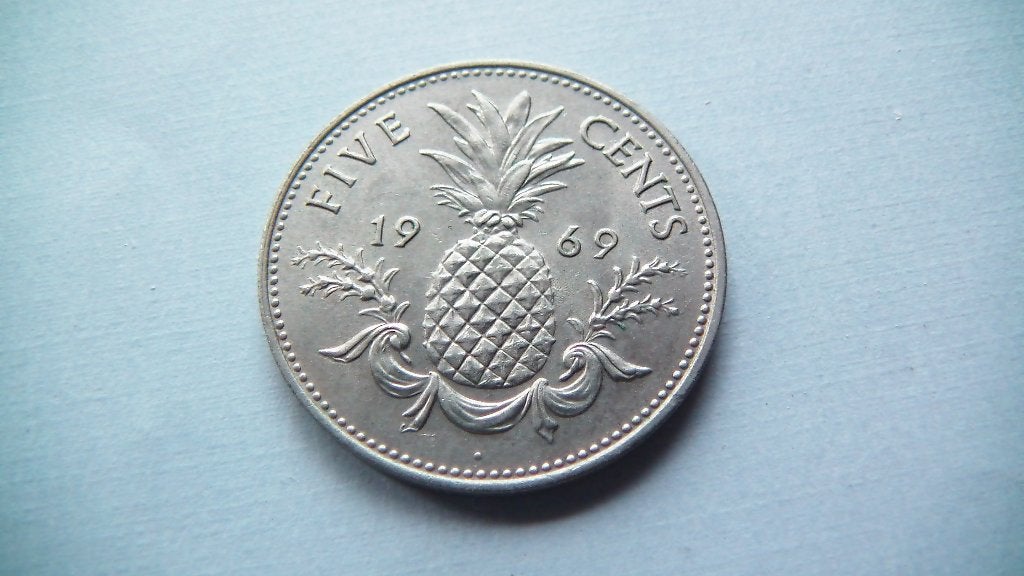 bahamas 5 cents 1969, Enlèvement