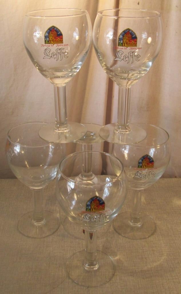 6 verres Prima Leffe - 33 cl, Enlèvement ou Envoi, Comme neuf, Verre ou Verres, Leffe