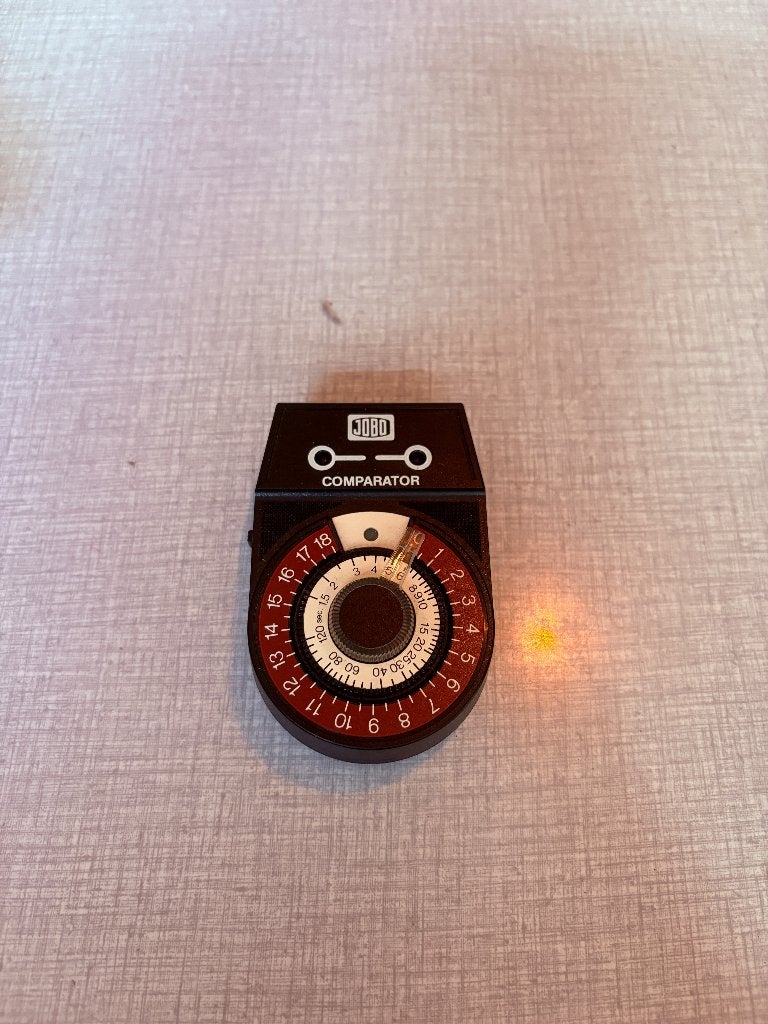 Jobo Comparator Donkere Kamer Lichtmeter, Enlèvement, Utilisé, Jobo, Posemètre