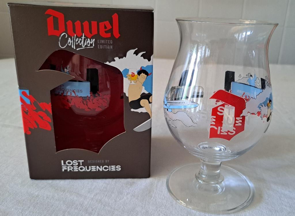 NIEUW Duvel Collector bierglas, Verzamelen, Biermerken, Nieuw, Glas of Glazen, Duvel, Ophalen
