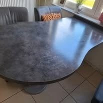 Tafelblad, Ophalen, 50 tot 100 cm, Zo goed als nieuw, Overige vormen
