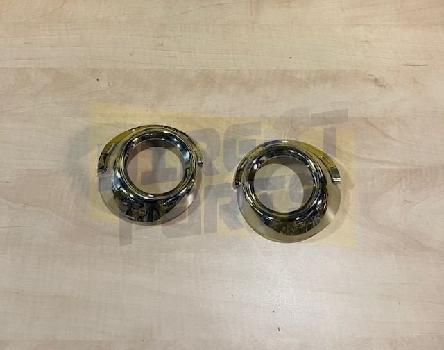 Peugeot 307 (phase II) (9/05-4/08) mistlamp rand set (chrome, Neuf, -, -, Peugeot