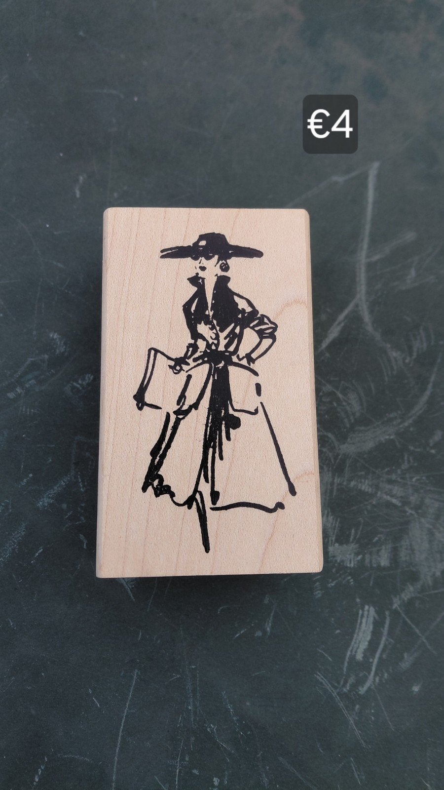 Houten stempels, Ophalen, Nieuw, Houten stempel