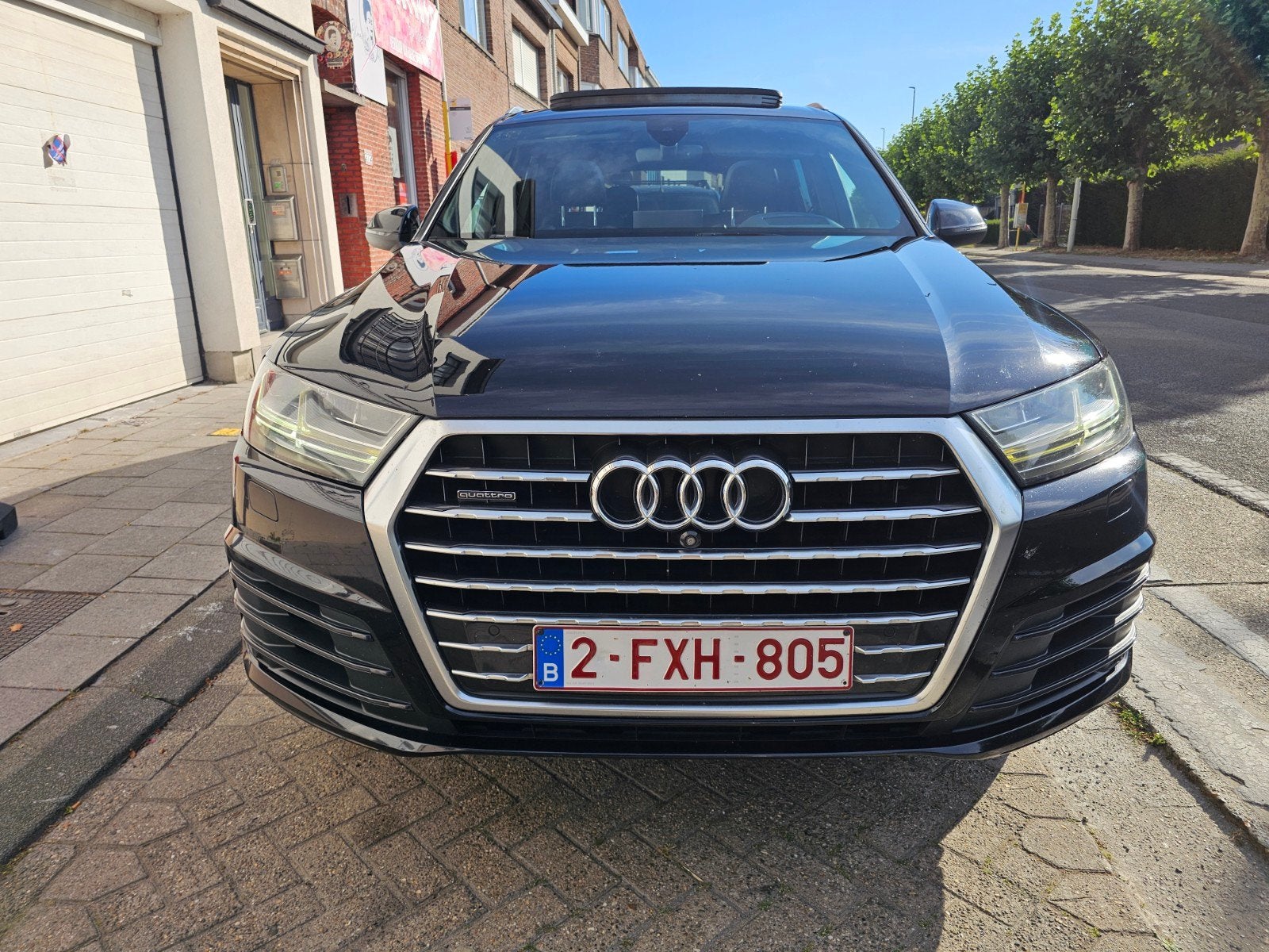Audi Q7 Sline 7plaatsen, Automaat, Monovolume, Lichtsensor, Leder