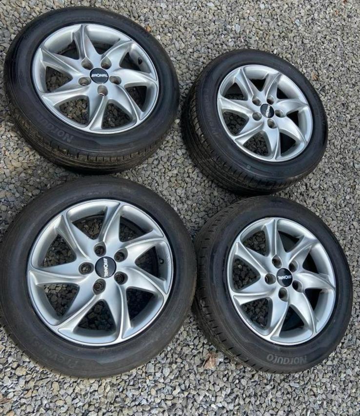 jantes alu ronal 16' 5X112-ET45-vw seat skoda, Pneus et Jantes, 16 pouces, Véhicule de tourisme, Pneus été