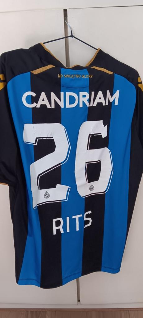 Club Brugge Mats Rits shirt 2021/2022 Macron, Maat XL, Verzenden, Gebruikt, Shirt