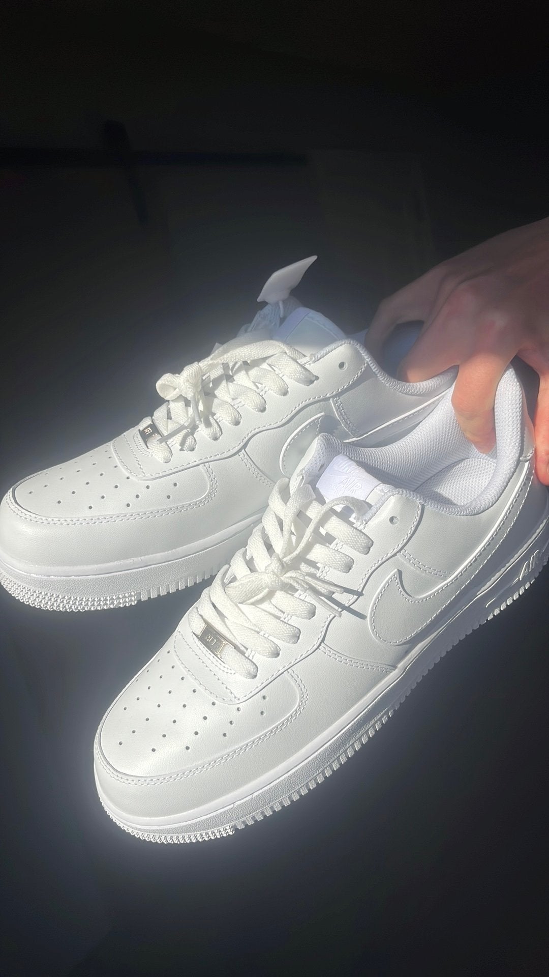 Air forces, Verzenden, Wit, Zo goed als nieuw, Sneakers