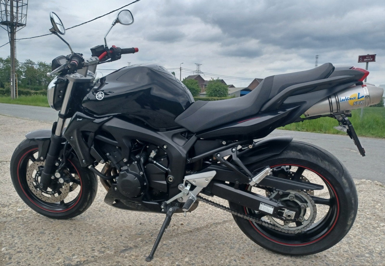 Yamaha FZ6N S2 98CV 2008 13500kms   CT OK, Particulier