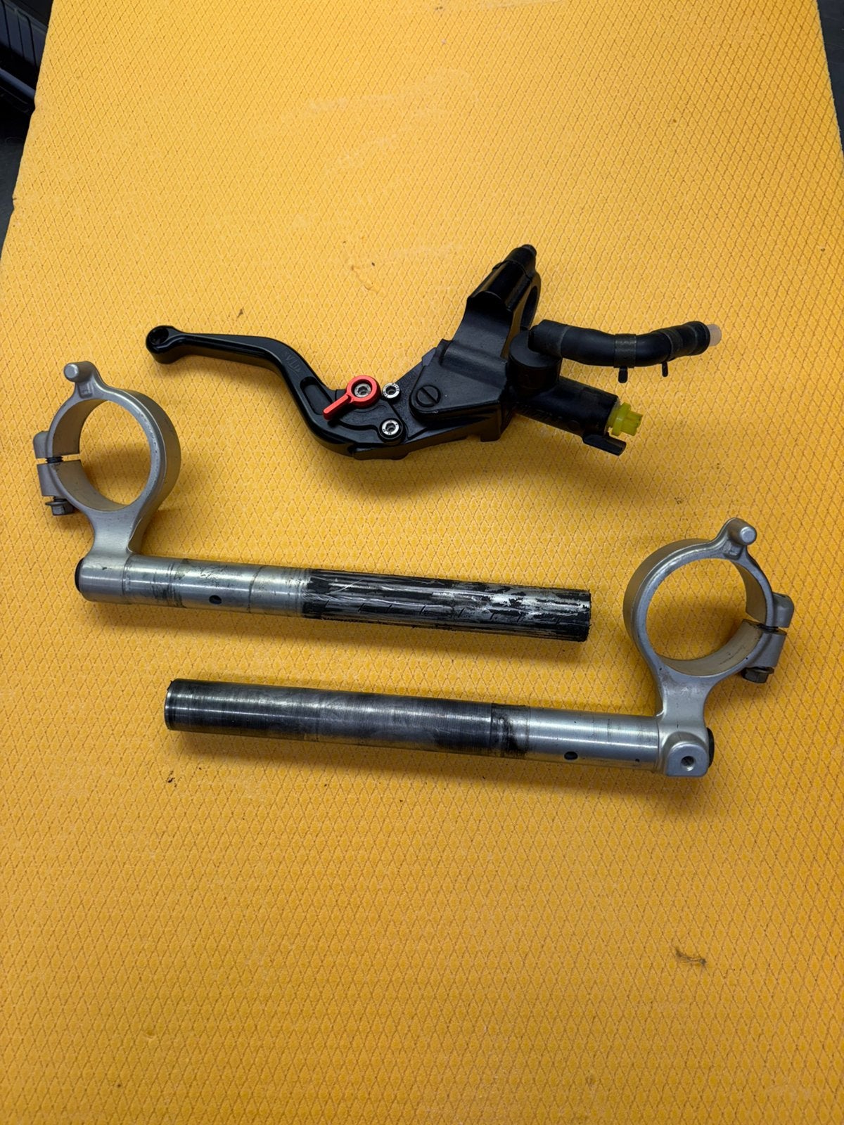 Suzuki GSXR1000 2003-2004 50mm clip-on’s en rempomp hendel, Motoren, Ophalen of Verzenden, Gebruikt