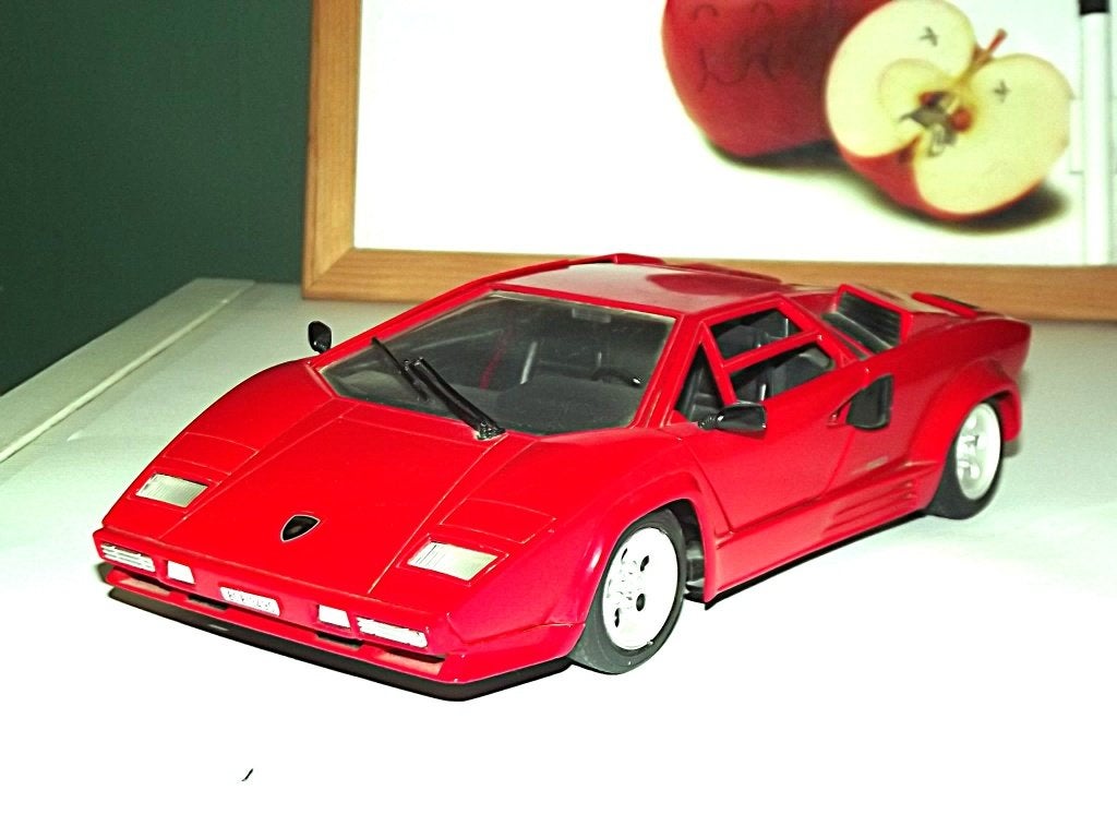 Lamborghini Countach Tonka Polistil 1:18, Ophalen of Verzenden, Gebruikt, Auto