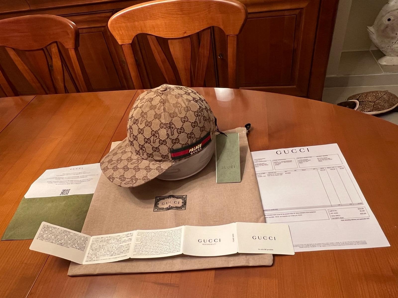 casquette gucci palace GG beige entièrement neuve complète, Vêtements | Hommes, Neuf, 57 cm (M, 7⅛ pouces) ou moins, Enlèvement