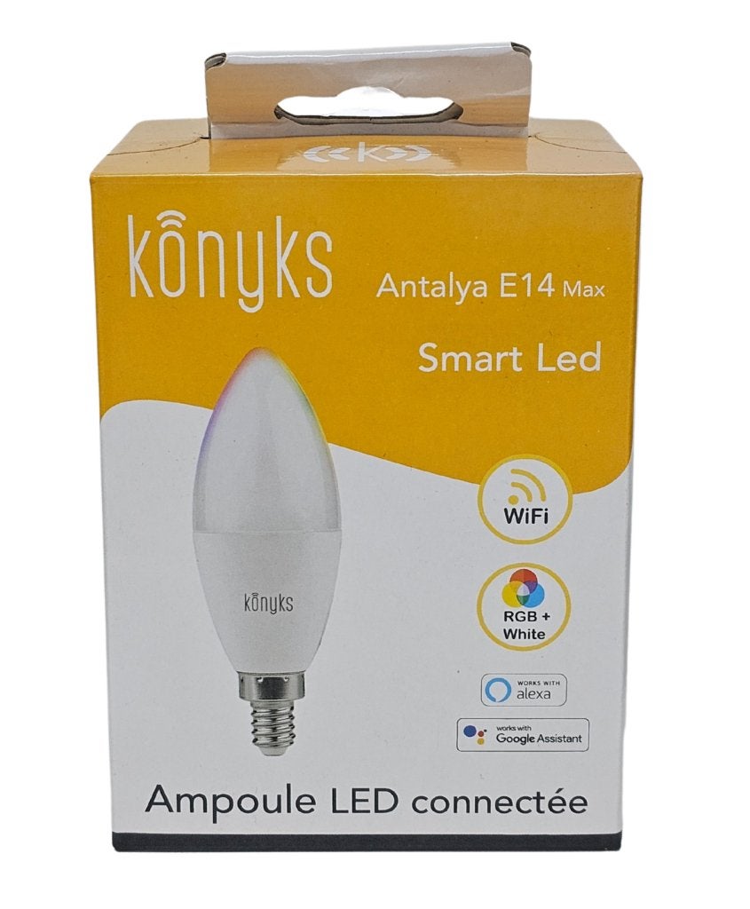 Konyks Antalya E14 MAX - Smart Wifi Lamp - LED | Nieuw, Niet ingevuld, Niet ingevuld, Niet ingevuld
