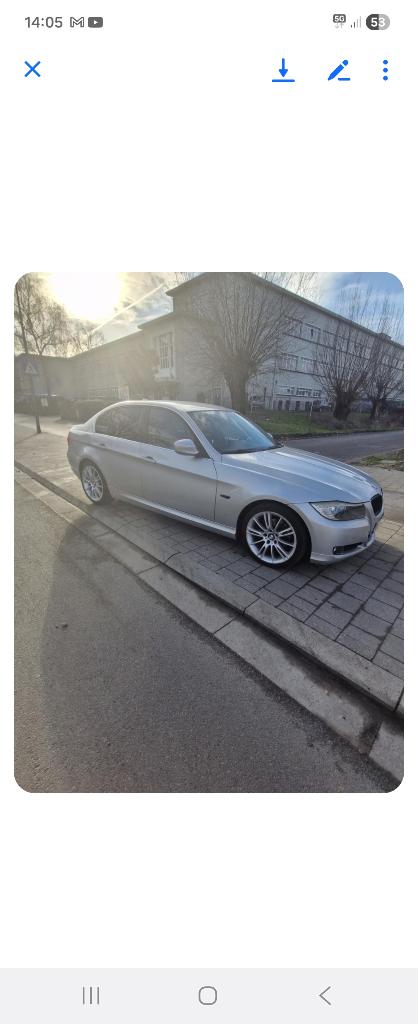 BMW 316i essence 2010 euro5, Auto's, BMW, Sound system, Euro 5, Stof, Zwart