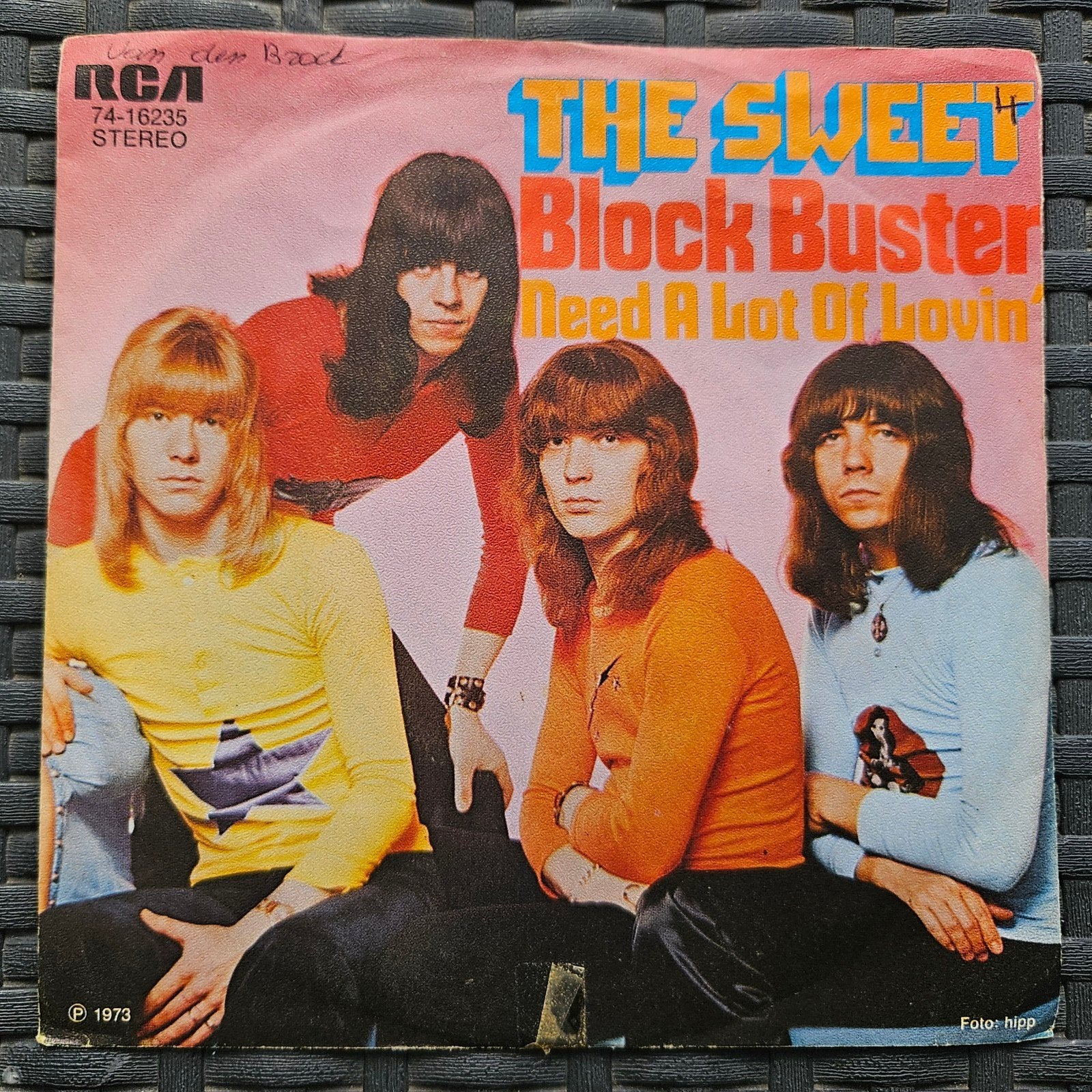 The Sweet 1973 Block Buster, Ophalen of Verzenden