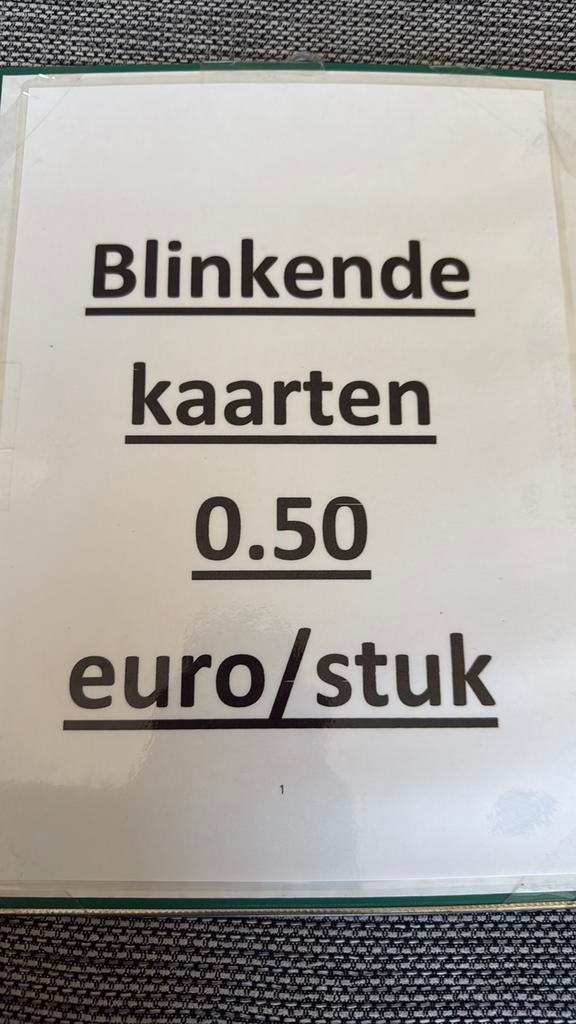 Pokemon blinkende kaarten te koop, Hobby en Vrije tijd, Ophalen of Verzenden, Nieuw, Meerdere kaarten, Foil