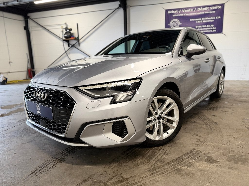 A3 Sportback 35 TFSI Advanced S tronic, Achat, Entreprise, Carnet d'entretien, Noir