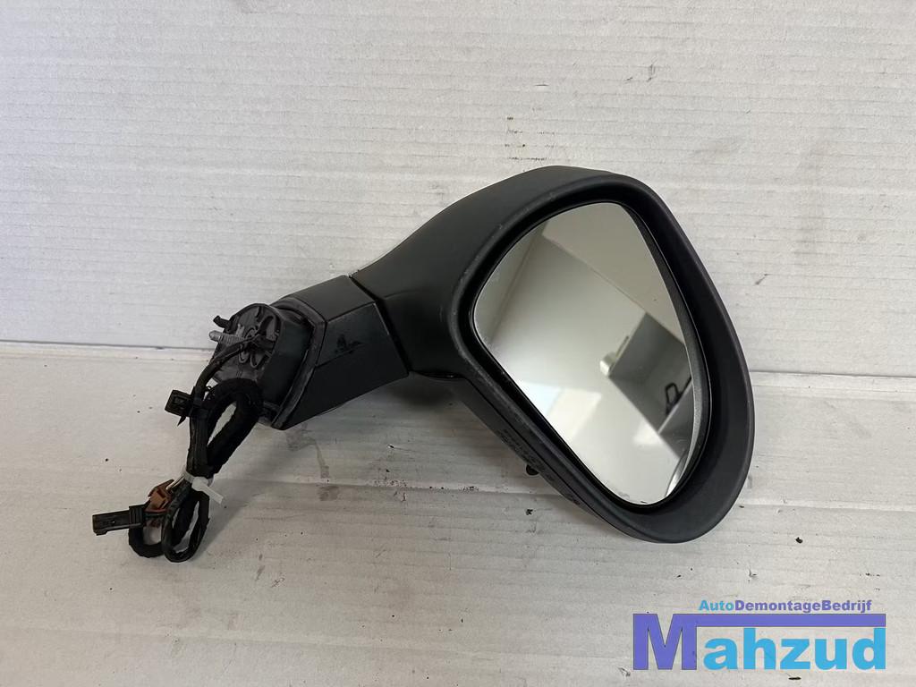 PEUGEOT 207 zilver EZR 3Deurs rechts spiegel 2006-2015, Auto-onderdelen, Spiegels, Peugeot, Gebruikt