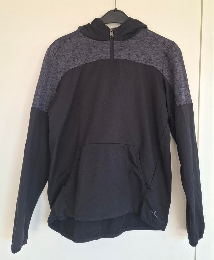 Zwarte hoodie Decathlon maat 158 of 13 jaar, Kinderen en Baby's, Gebruikt, Trui of Vest, Decathlon, Ophalen of Verzenden
