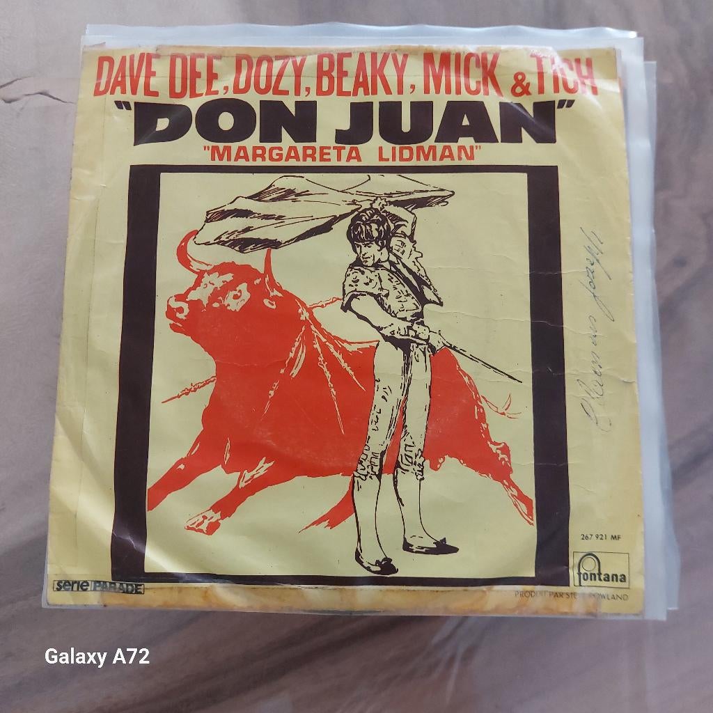 dave dee dozy beaky mick & tich don juan, Gebruikt, Originele persing, 7 inch, Single