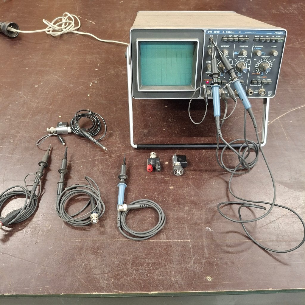 Philips oscilloscoop PM 3212, Ophalen, Gebruikt, Afstand