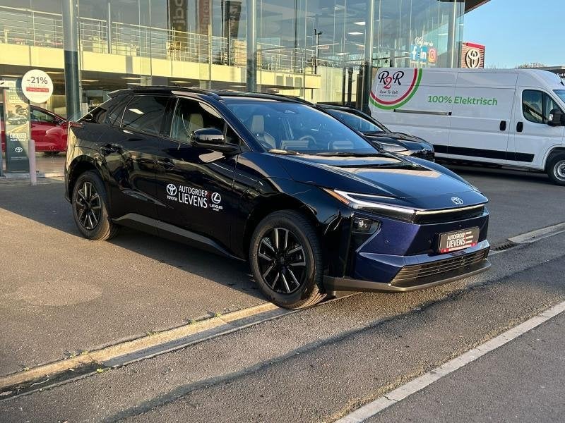 Toyota bZ4X 73.1 kWh 2WD EXECUTIVE, Auto's, Toyota, Automaat, Zwart, Blauw, Elektrisch