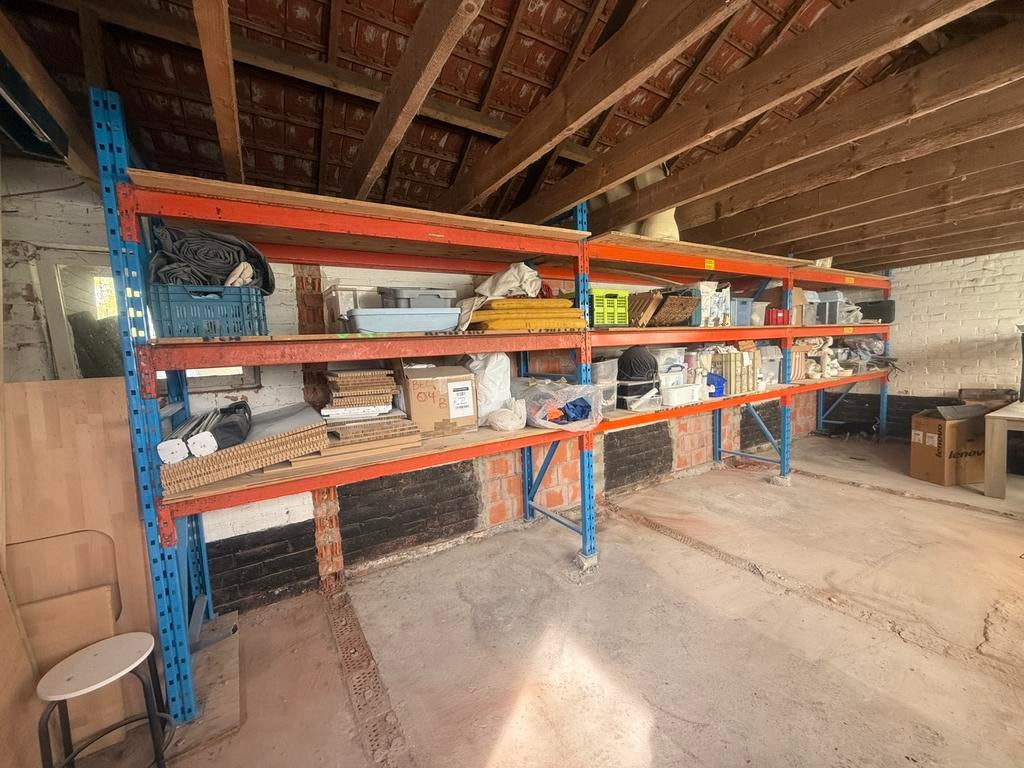Palletstelling met legschabben, Zakelijke goederen, Kantoor en Winkelinrichting | Magazijn, Stelling en Opslag, Ophalen