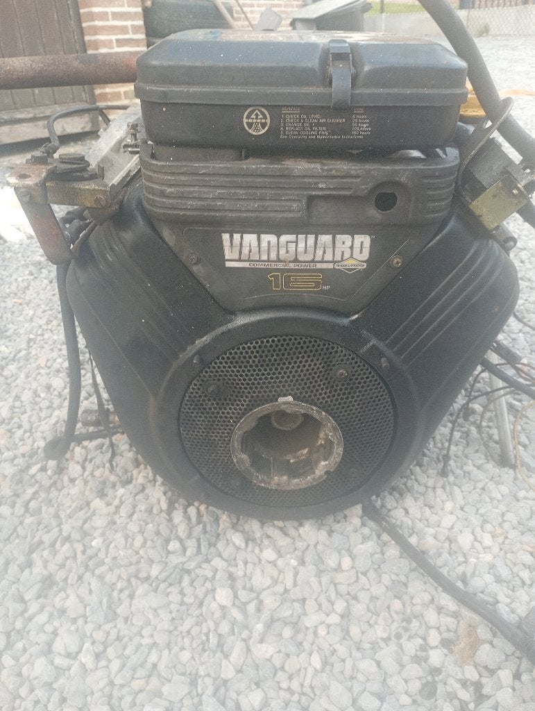 2 cilinder benzine motor, Ophalen, Gebruikt