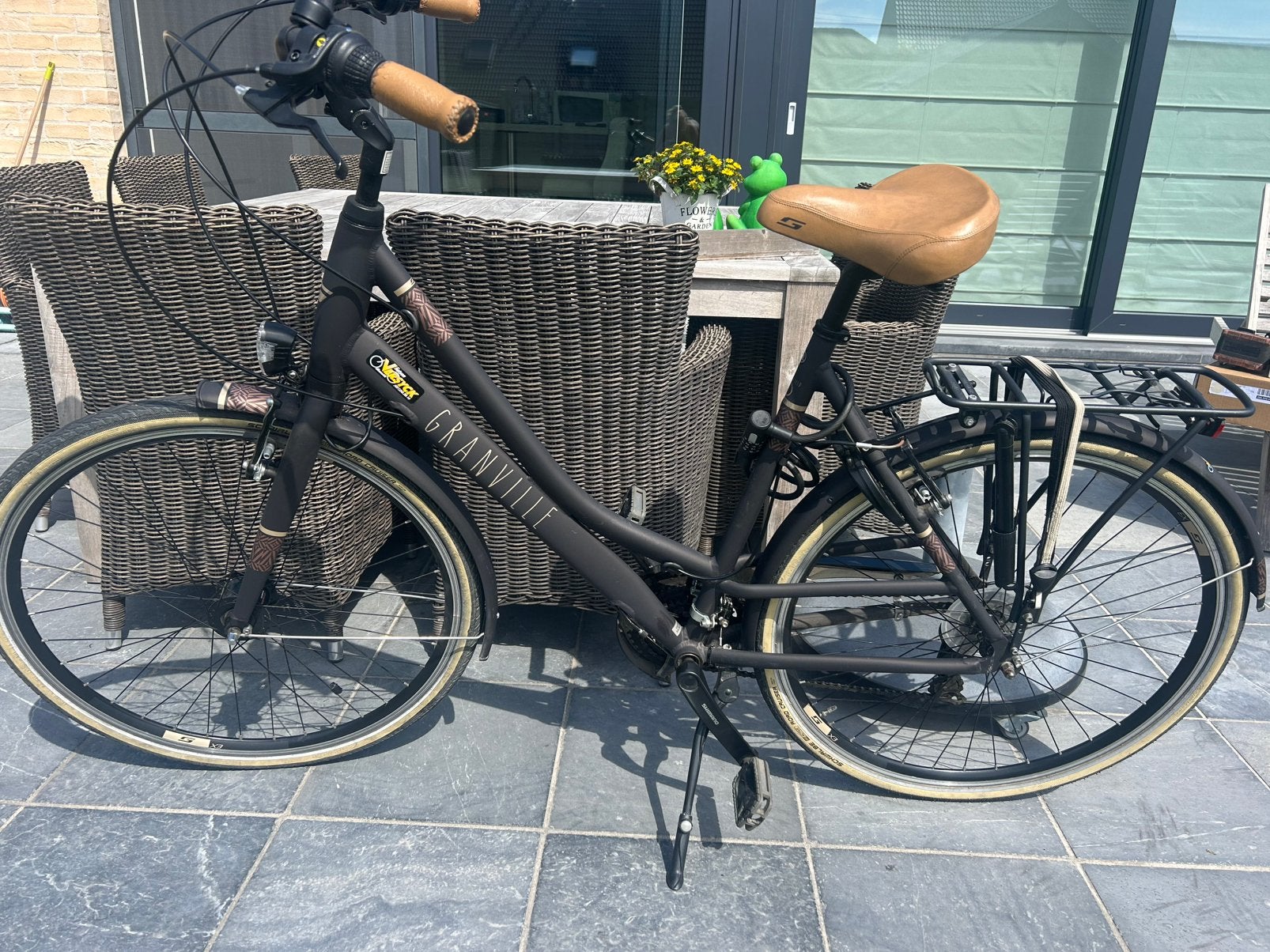 Granville damesfiets, Fietsen en Brommers, Ophalen, Zo goed als nieuw, Versnellingen