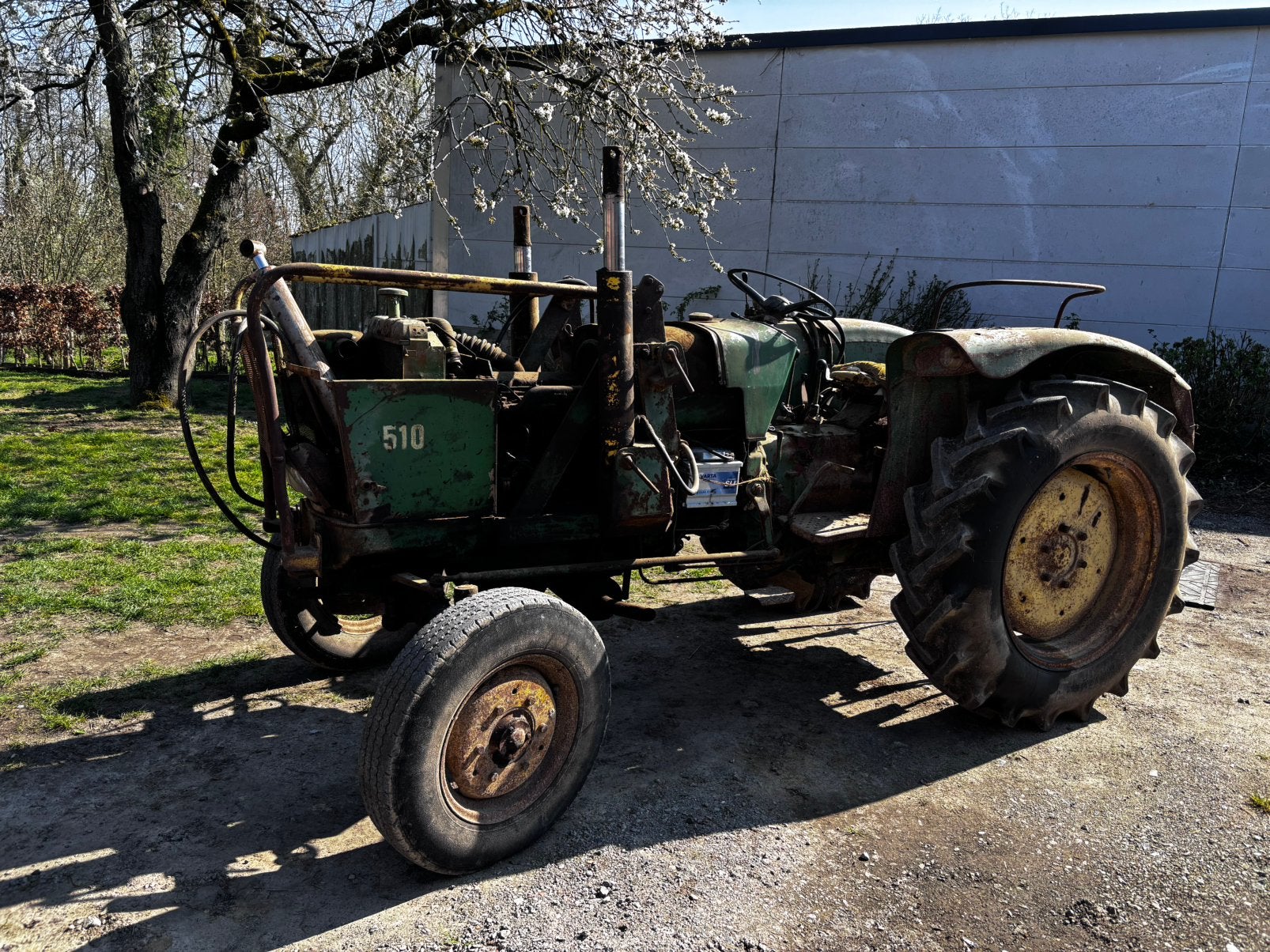 john deere 510, Ophalen, John Deere