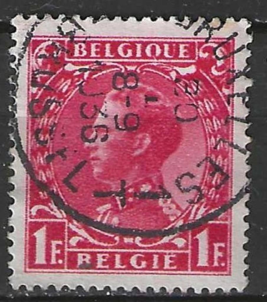Belgique 1934/1935 - Yvert/OBP 403 - Léopold III 1 F. (ST), Envoi, Affranchi, Oblitéré, Maison royale