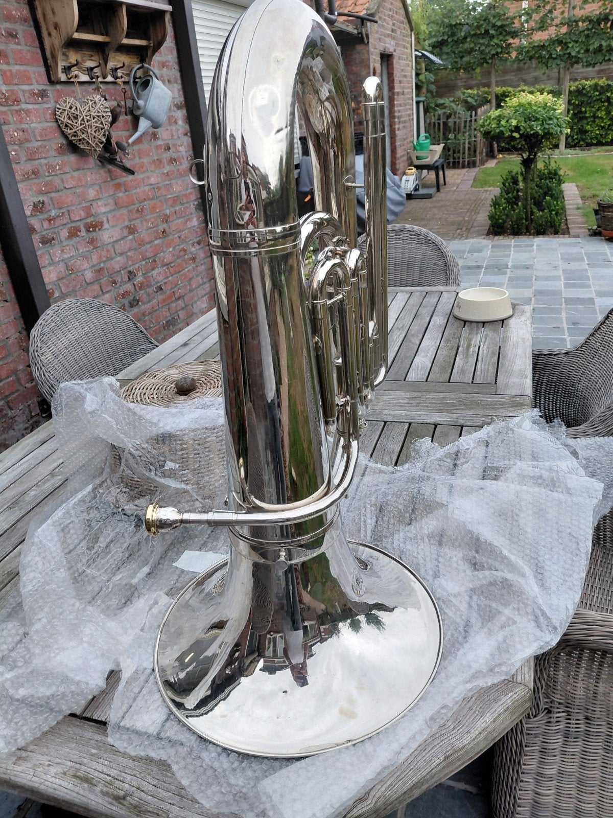 eb bas tuba c.mahillon 80cm hoog, Ophalen