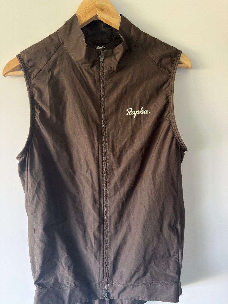 Rapha windjack - fietskleding - MEDIUM, Bruin, Maat 48/50 (M), Ophalen of Verzenden, Hardlopen of Fietsen