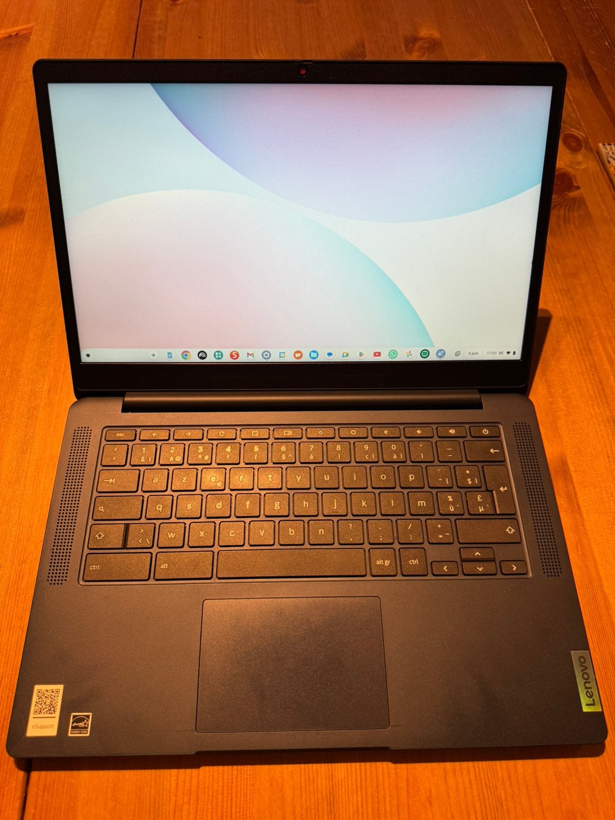Ordinateur portable Chromebook LENOVO, Informatique & Logiciels, Chromebooks, Enlèvement, Comme neuf, 14 pouces