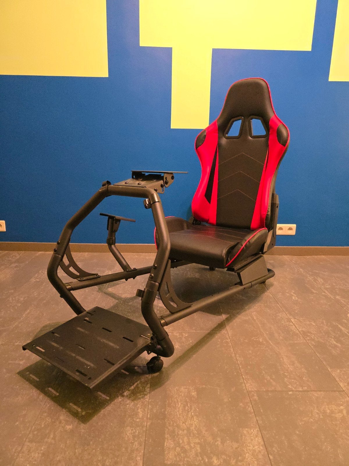 sim racing cockpit White Shark king of speed, Enlèvement